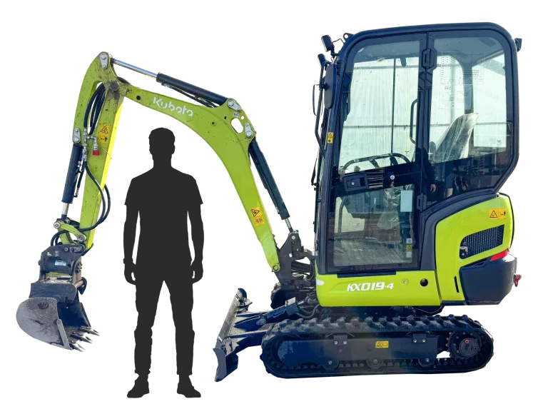 Minibagger Kubota KX 019-4