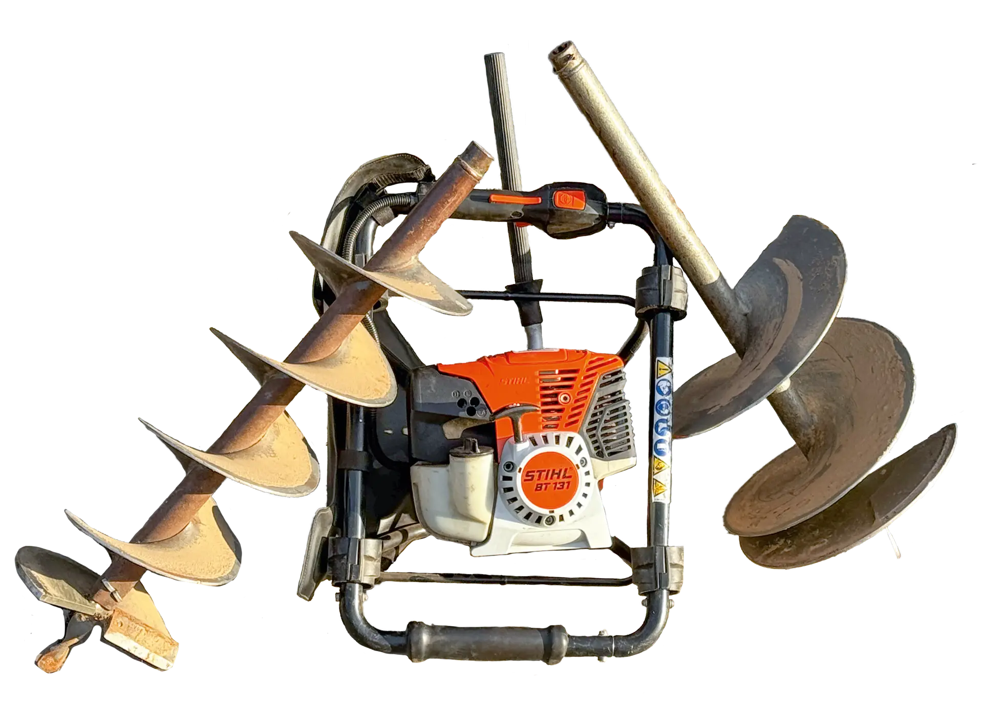 Erdbohrgerät Stihl BT 130_hell