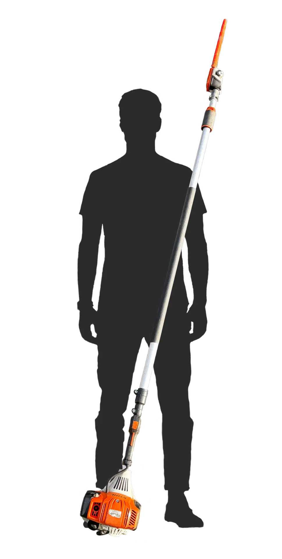 Hochentaster STIHL HT 133_hell_Silhouette