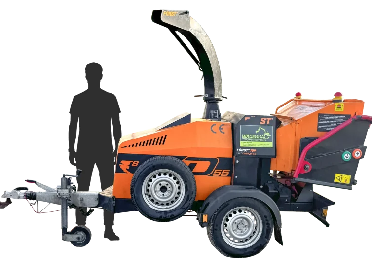 Holzhacker – Holzhäcksler Först ST8D