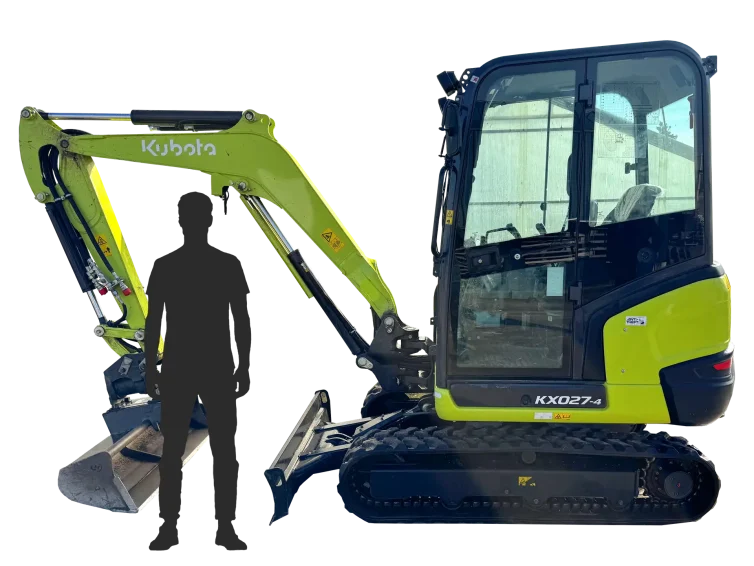 Minibagger Kubota KX 027-4