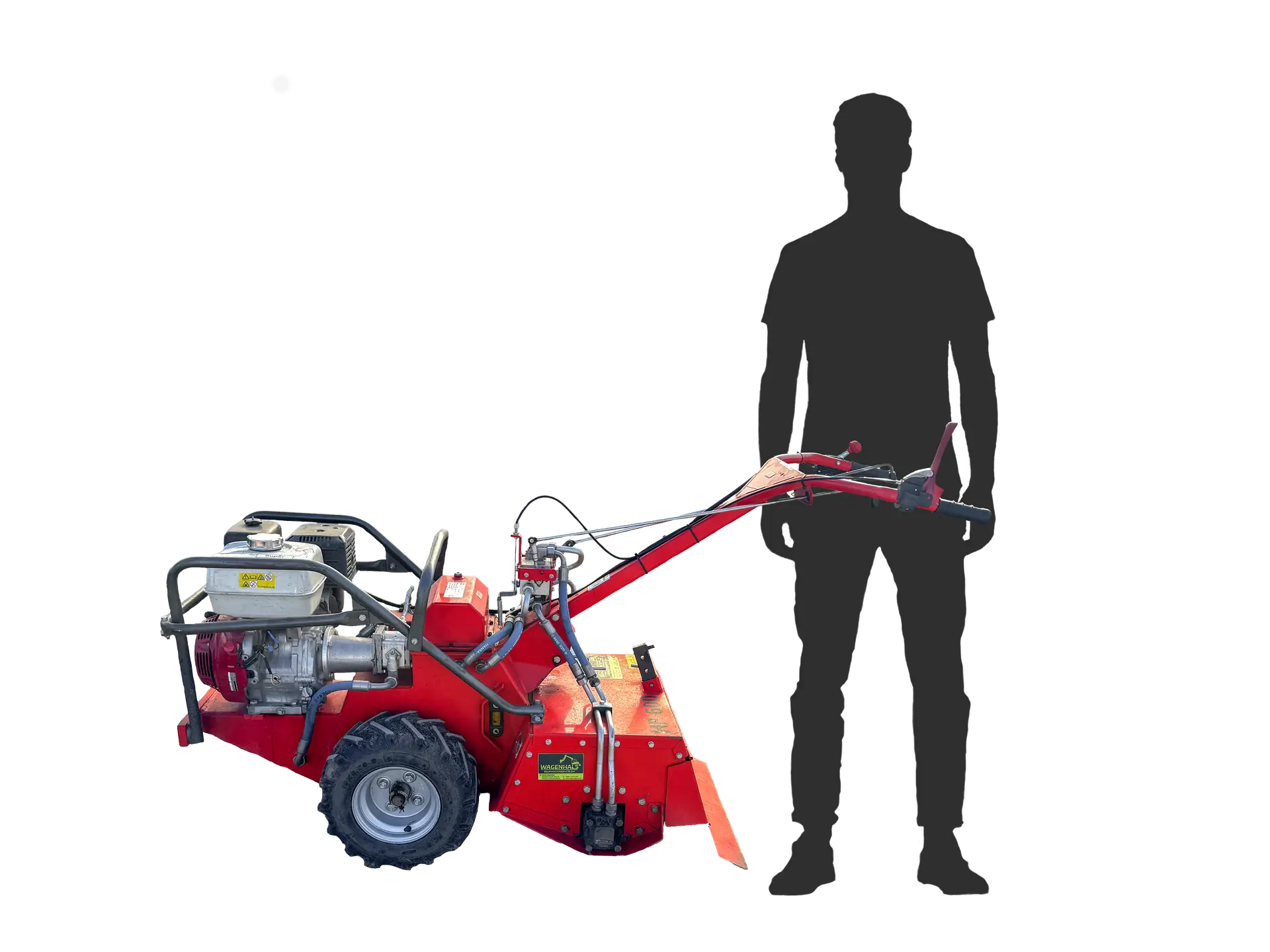 Motorfräse Kersten HF600G_silhouette