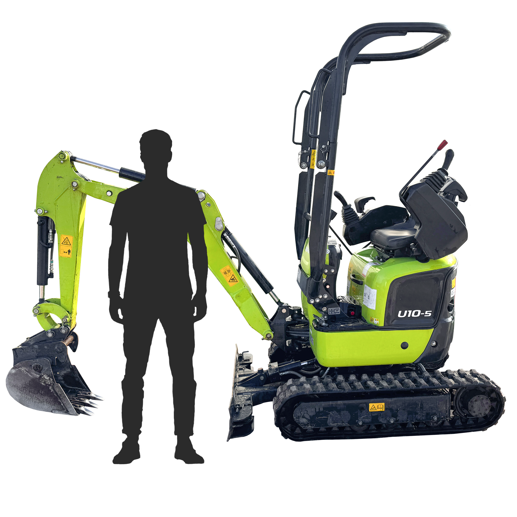 Minibagger-Kubota-U-10-5_silhouette